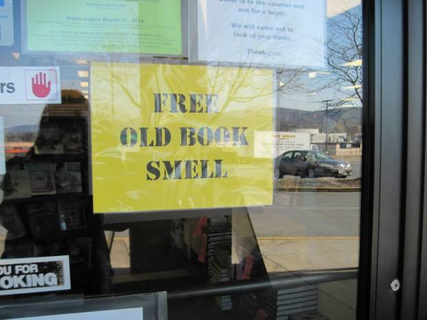free old book smell
