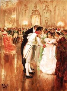 Natasha Rostova's first ball, Leonid Pasternak [Public domain], via Wikimedia Commons.